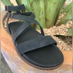 CHACOChaco Women's Sandal, Black leather, sz 12